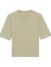 Load image into Gallery viewer, SALE! Women&#39;s Boxy Organic Tee - Size Medium - Cream/Natural
