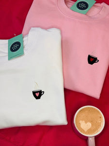 NEW Cup of Love Hoodie - Various Colours