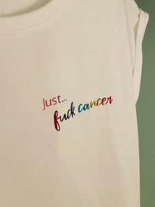 Just... fu*k cancer! - Women's T-Shirt with capped sleeves - Various colours