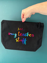 Load image into Gallery viewer, &#39;Just... my stuff&#39; - Personalised XL Pouch