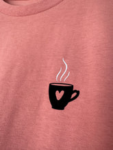 Load image into Gallery viewer, SALE! Organic Unisex T-Shirt - Clay - Cup Of Love - Size XS
