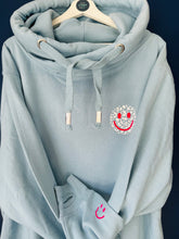 Load image into Gallery viewer, SALE! Smiley - Ultimate hoodie - Sky Blue. Size XXL - slight fault