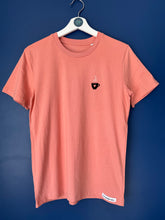 Load image into Gallery viewer, SALE! Organic Unisex T-Shirt - Clay - Cup Of Love - Size XS