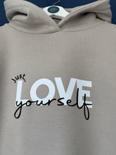 Load image into Gallery viewer, SALE! NEW - Chunky Hoodie - Unisex - Just... Love Yourself&#39;. Size Small