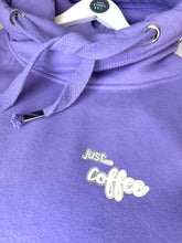 Load image into Gallery viewer, SALE! Just... Coffee - Ultimate hoodie - Lavender- Size Large