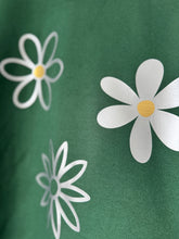 Load image into Gallery viewer, SALE! - Flowers/ Green Sweatshirt. Size Large