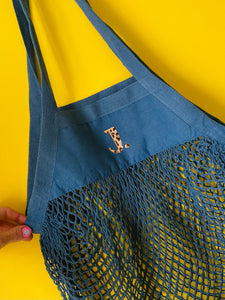 Organic mini mesh bag - Can be personalised