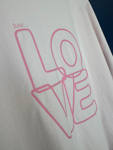 SALE! Women's Boxy Organic Tee - Size Small - Light Pink