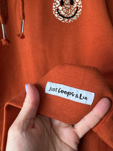 Load image into Gallery viewer, SALE! Small Smiley - Ultimate hoodie - Gingerbread. Size Large