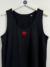 Load image into Gallery viewer, SALE! Women&#39;s Organic Vest Top - Black. Large