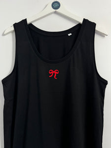 SALE! Women's Organic Vest Top - Black. Large
