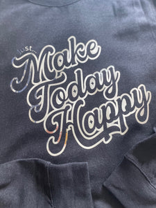 Just... make today happy. Black Smoke - Sweatshirt/Hoodie