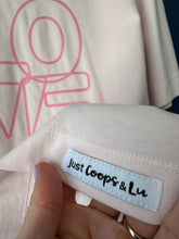 Load image into Gallery viewer, SALE! Women&#39;s Boxy Organic Tee - Size Small - Light Pink