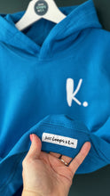 Load image into Gallery viewer, SAPPHIRE BLUE Kids Hoodie. Personalised