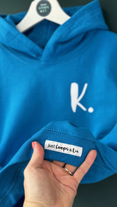 SAPPHIRE BLUE Kids Hoodie. Personalised