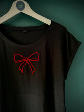 Load image into Gallery viewer, NEW - Bow - Women&#39;s T-Shirt with capped sleeves - Various colours