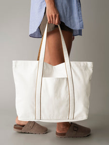 NEW - Cream Tote - Personalised