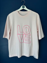 Load image into Gallery viewer, SALE! Women&#39;s Boxy Organic Tee - Size Small - Light Pink