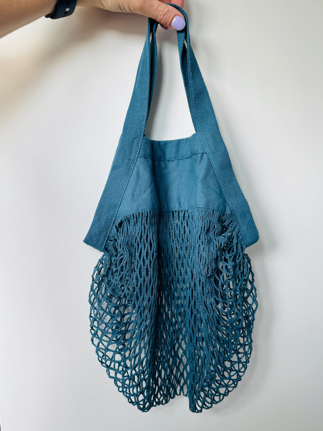 Organic mini mesh bag - Can be personalised