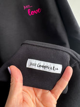 Load image into Gallery viewer, SALE! Organic Sweatshirt. Black. Size Medium