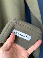 Load image into Gallery viewer, SALE! Quarter Zip Sweatshirt - Cup Of Love. Size XS