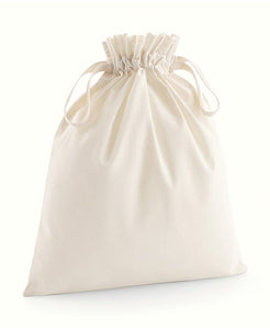 Personalised Organic Cotton Stuff Bag