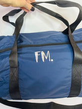Load image into Gallery viewer, REDUCED! NEW! Recycled Unisex Duffle Bag - Personalised with SECRET MESSAGING!