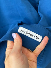 Load image into Gallery viewer, SALE! Unisex Blue Hoodie - Cup Of Love. Size XXL