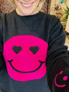 Love Smiley Hoodie/Sweatshirt - Unisex Fit