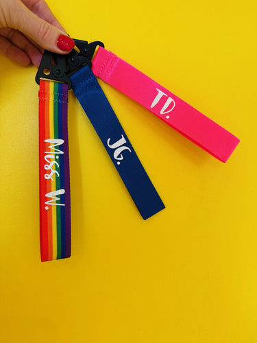 NEW - Personalised Key Clip