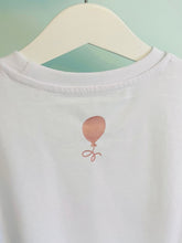 Load image into Gallery viewer, Birthday Tee - WHITE - Kids organic Tee