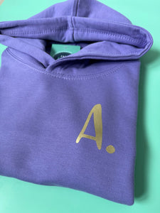 LAVENDER Kids Hoodie. Personalised.