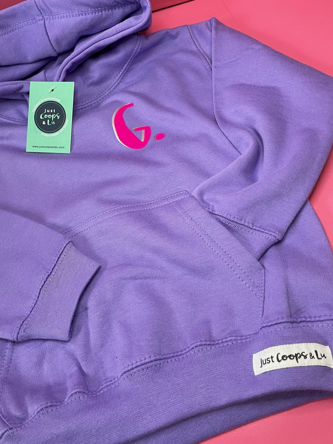 LAVENDER Kids Hoodie. Personalised.