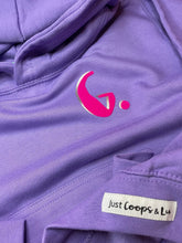 Load image into Gallery viewer, LAVENDER Kids Hoodie. Personalised.