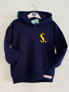 NAVY Kids Hoodie. Personalised.