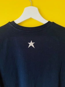 Letter/Number Tee - NAVY - Kids organic Tee