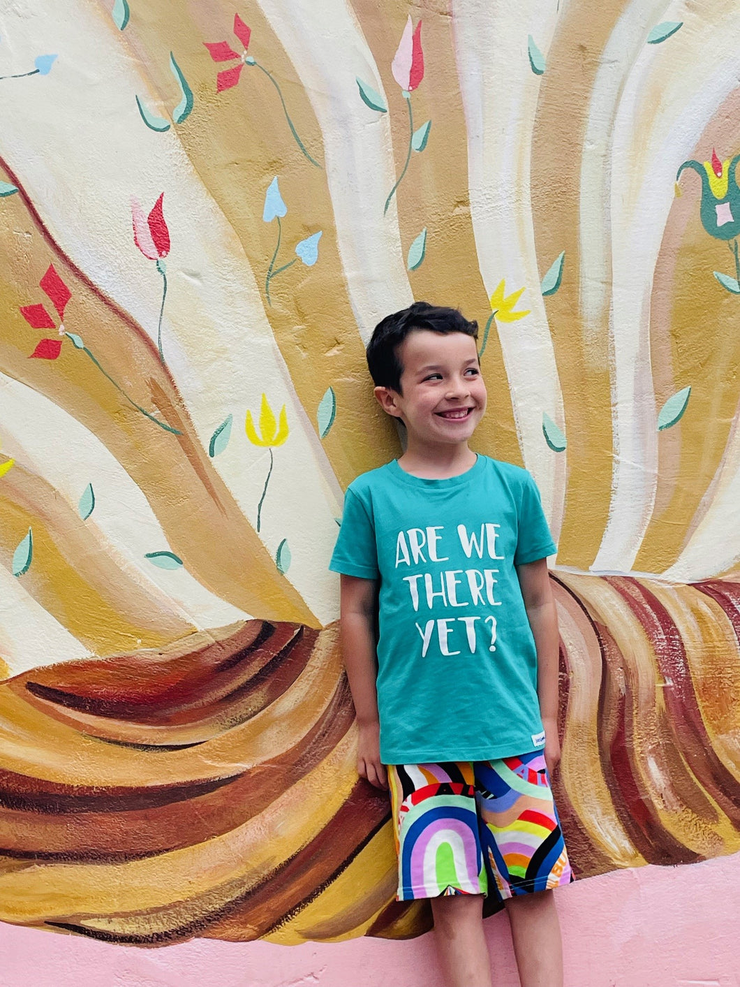 Kids - Are We There Yet? Organic T-shirt - Various colours