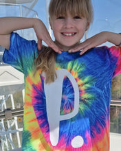 Load image into Gallery viewer, Tie Dye Personalised Kids Tee
