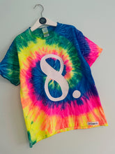 Load image into Gallery viewer, Tie Dye Personalised Kids Tee