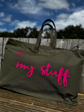 Load image into Gallery viewer, NEW colours! - MEGA bag! Just... my stuff - with personalisation