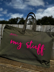 NEW colours! - MEGA bag! Just... my stuff - with personalisation