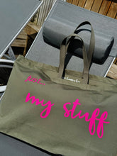 Load image into Gallery viewer, NEW colours! - MEGA bag! Just... my stuff - with personalisation