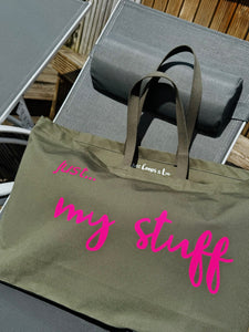 NEW colours! - MEGA bag! Just... my stuff - with personalisation