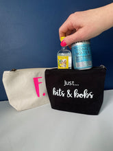 Load image into Gallery viewer, NEW - &#39;Just... bits &amp; bobs&#39; - Personalised small pouch