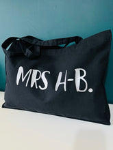 Load image into Gallery viewer, NEW - &#39;Just... Married - Personalised XL Tote