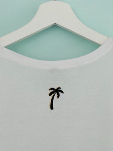 Palm Tree - Women's T-Shirt with capped sleeves - Various colours