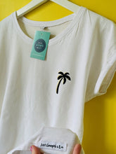 Load image into Gallery viewer, Palm Tree - Women&#39;s T-Shirt with capped sleeves - Various colours