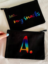 Load image into Gallery viewer, &#39;Just...my snacks&#39; - Personalised organic pouch