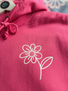 NEW - Smiley Flower - Hoodie - Various Colours
