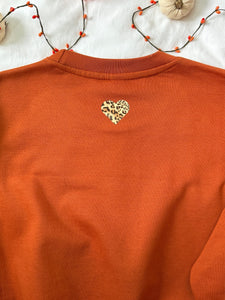 NEW - Leopard Smiley - Sweatshirt